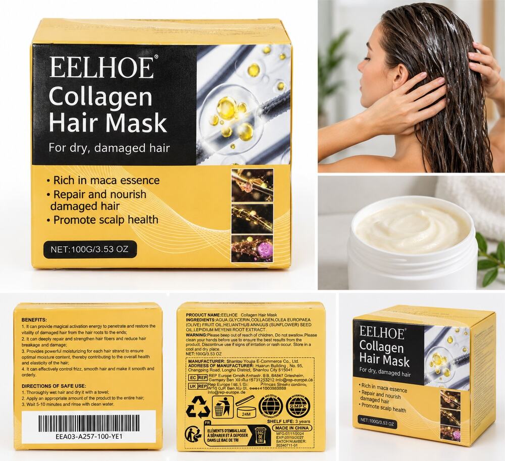 EELHOE Collagen Hair Mask – 100g / 3.53 oz
